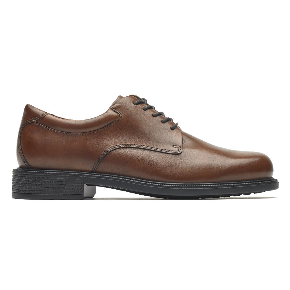 Rockport Singapore Mens Oxfords - Margin Brown - QN4703159